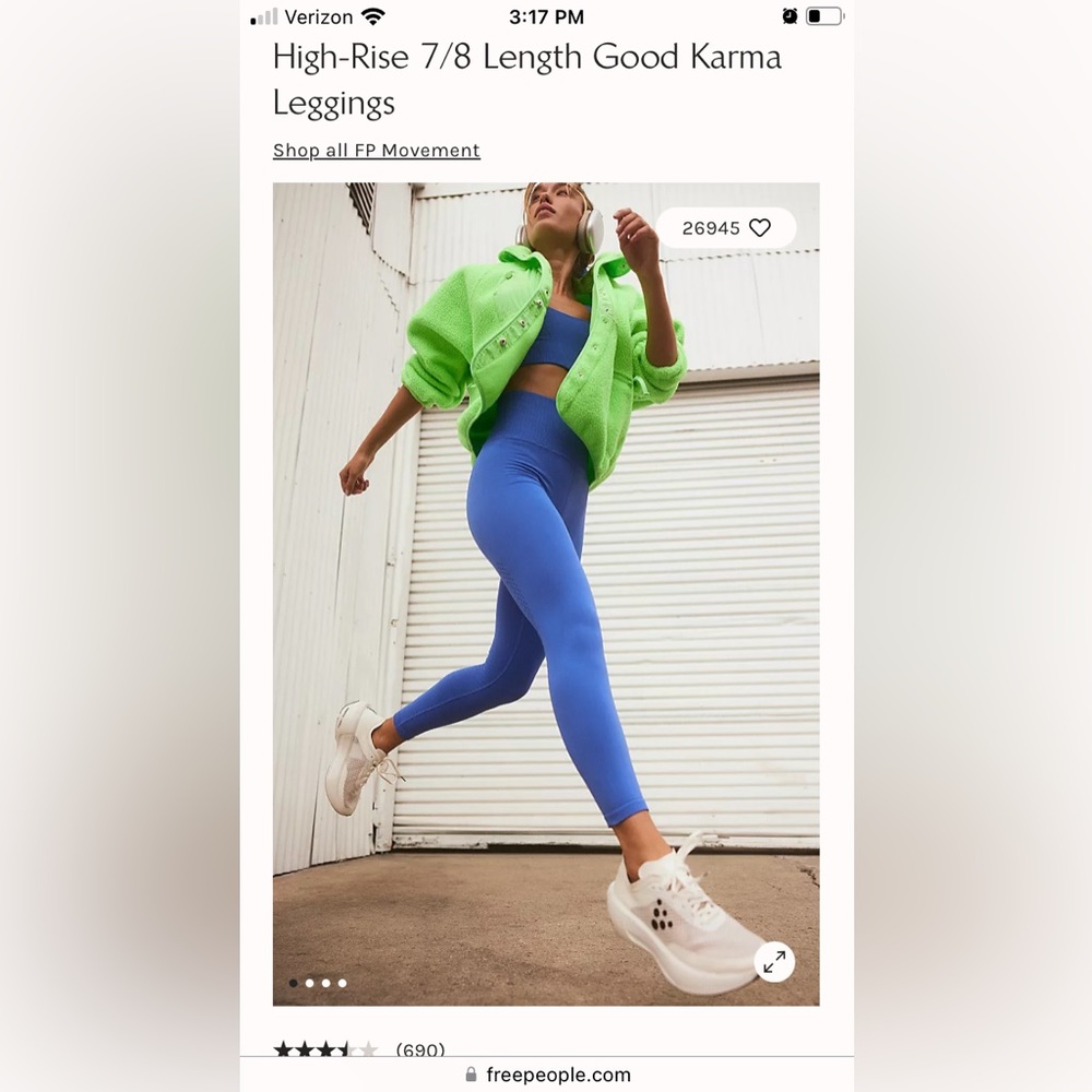 Free people good karma leggings
